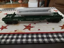 Lionel 3362 Helium Tank Flat Car with Helium Tanks O gauge