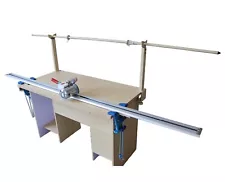 High Speed Fabric Cutting Machine Fabric End Cutter Machine 86" Rack 220V 180W