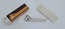 NOS Antique CWS GERMANY Solingen Zigarren-Abschneider Cigar V Cutter Box Opener