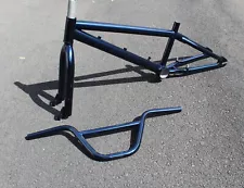 Haro Backtrail Z1 BMX Frame, Fork, Handlebars - Fresh Powder Coat Finish LOOK!