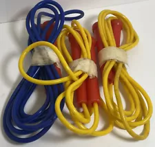 Kids Jump Ropes Set Of 3 Plastic Exercise Outdoor Toys