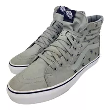 VANS Shoes OFF THE WALL Mens Size 11 Gray NEW YORK YANKEES HI Top Skate Sneaker