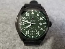 Orient Pilot ER2A-D1-B Rare Green Dial Pilot Flight Men's Watch