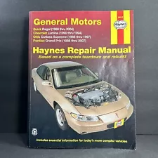 Haynes Repair Manual 38010 GM Regal Lumina Cutlass Supreme Grand Prix 1988-2007 (For: 1989 Cutlass Supreme)