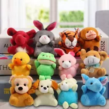 24 Pack Mini Plush Animals Toy Assortment Small Stuffed Animals in Bulk Toys New