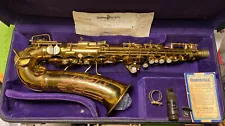 Conn 6M Original Lacquer Rolled Tone Holes Overhauled Alto Saxophone.