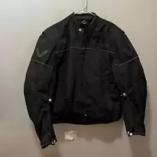 Victory Men’s Size Medium Black Long Sleeve Motorcycle Jacket