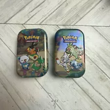 Pokemon Celebrations Mini Tin EMPTY TINS NO CARDS 2 TINS FOR SALE