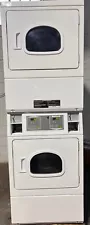 Huebsch HSGBCAG Commercial Stack Gas Dryer 120v 60Hz Coin Op Hotels Motels[Used]