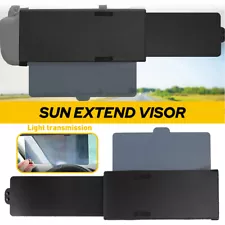 Universal Car Shade For Sun Extend Visor Cover Anti Glare Extension Driving USA (For: Freightliner Argosy)