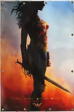 Wonder Woman 2017 Double Sided Original Movie Poster 27"x40"