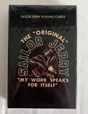 SAILOR JERRY Playing Cards - "My Work Speaks For Itself" - New