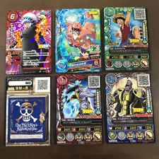 All 6 pieces not for sale One Piece Kings Miracle Battle Carddas (Trafalgar La