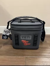 YETI Hopper Flip 12 Soft Cooler -Charcoal - Topo Chico - W/ Carrying Strap, NEW!