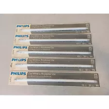 5 - Philips 13 Watts 21" T5 Fluorescent Light Bulb Cool White 62 4100K 7500 hrs