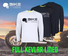 Motorbike, Motorcycle T-shirt Full Kevlar Lined and CE Armoured Bike Tribe ®