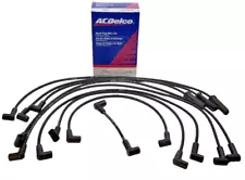 708S AC Delco Spark Plug Wires Set of 8 for Chevy Olds Chevrolet Camaro (For: 1991 Chevrolet Caprice)