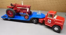 Ertl Custom IH International Loadstar Lowboy Semi Truck with IH 966 Tractor