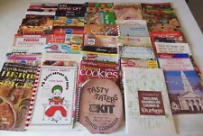 40+ Cookbook Pamphlets/Booklets Advertising Some Vintage Kitchen Lot