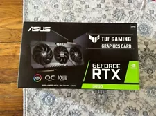 NEW ASUS TUF Gaming GeForce RTX 3080 OC 10GB Graphics Card