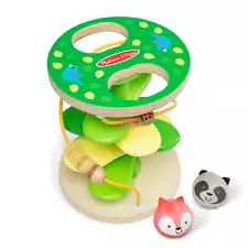 Melissa & Doug Rollables Treehouse Twirl Infant and Toddler Toy (3 Pieces) - FSC