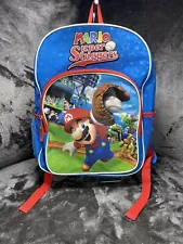 Rare Nintendo Mario Super Sluggers Back Pack