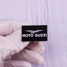 STUNNING ITALIAN MOTORCYCLE MANUFACTURER "MOTO GUZZI" LAPEL PIN...