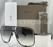 DITA MACH FIVE Square Sunglasses DRX-2087-H-BLK Matte Black Gray Gradient Lenses