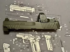 Sig Sauer Slide Assembly Sig P229 9mm Luger With Romeo 1 Pro 3 MOA