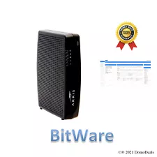 Arris TM1602 DOCSIS 3.0 Telephony Cable Modem premod with BitWare