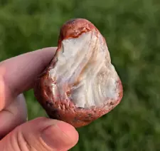 Lake Superior Agate -2.54oz - Red and White