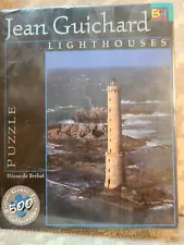 Jean Guichard Lighthouses collectibles PUZZLE NEW 500 Pcs Sealed