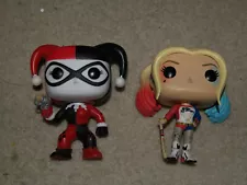 Funko Pop DC Harley Quinn # 34 w/ gun & 97 Suicide Squad Vinyl Figure