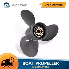 Prop 13.25 x 17 Aluminum Boat Propeller for Honda 60-130HP 15 Spline Tooth, RH