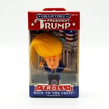 Wild Hair Creations Collectible President Trump Troll Doll Hair To The Chief New