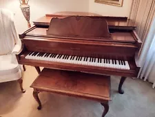 Hamilton Piano Company 1933 Grand Piano The House Of Baldwin Queen Anne Model M