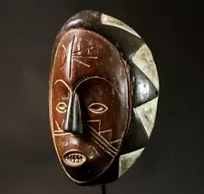 African Masks As Large African Masks Also Known As Hanging Lega Mask-G2816