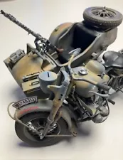 WWII German Motorcycle R75 & Sidecar 1/35 Model Kit L3510 Great Wall Hobby