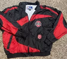 Vintage Ohio State Pro Player Windbreaker Men’s Large Stitched