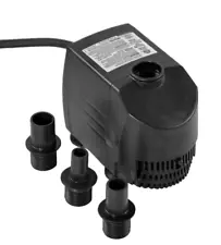 Water Pump 400 gph/9.8ft lift, 6ft outdoor cord for Fountains, Aquariums, Etc.