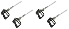 4 JetStream 22" No-Drip TRIGGER SPRAY GUNS with Aluminum Barrel - Industrial Use