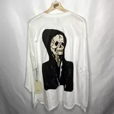 Unreleased Kanye West Yeezus Grim Reaper Hip Hop Rap Tour Merch Longsleeve Tee