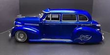 Jada 1/24 1939 Blue Chevy Master Deluxe Street Low