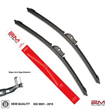 Front Windshield Wiper Blade For BMW 640i 650i 2012 - 2019 26" 17" All Season (For: 2018 BMW 640i Gran Coupe)