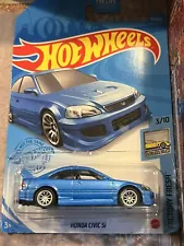 Hot Wheels 2000 Honda Civic Si EM1 Blue 63/250 3/10 JDM Real Riders Swap Choose