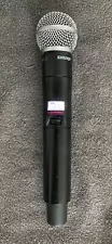 Shure QLXD2/SM58 Wireless Handheld Microphone Transmitter - H50 Band 534-598 MHz