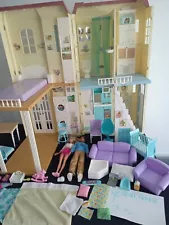 Vintage Rare Barbie Doll Happy Family Smart Home House Mattel