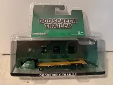 Greenlight 1/64 GREEN MACHINE Gooseneck Trailer BLACK 30390