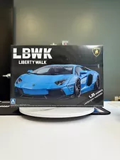 Aoshima: 1/24 LB-Works Lamborghini Aventador Ver. 1 Scale Model Kit