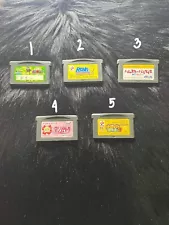 Gameboy Advance SP Games